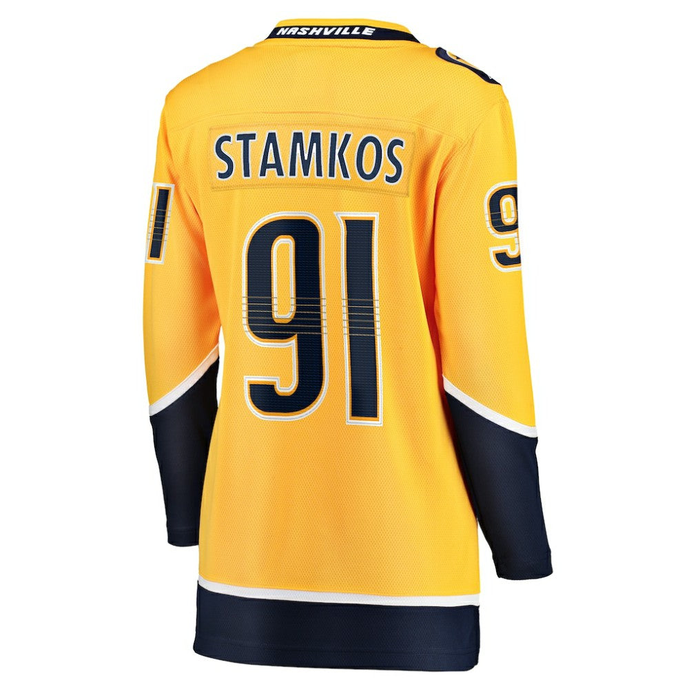Steven Stamkos Nashville Predators - Fanatics Women's Home Premier Breakaway Player Jersey Breakaway Jersey Gold