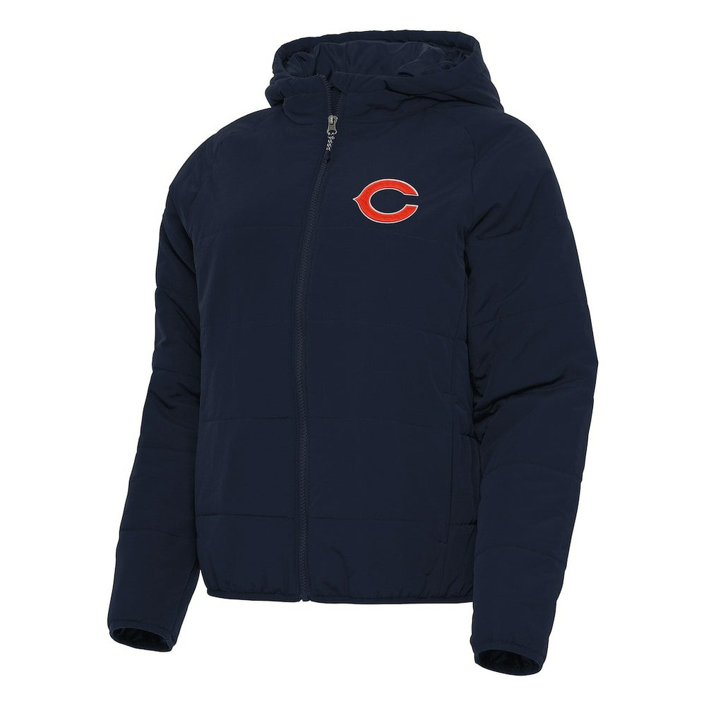 Chicago Bears Antigua Women's Universe Full-Zip Hoodie Jacket Navy - NFL