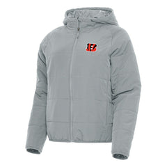 Cincinnati Bengals Antigua Women's Universe Full-Zip Hoodie Jacket Gray - NFL