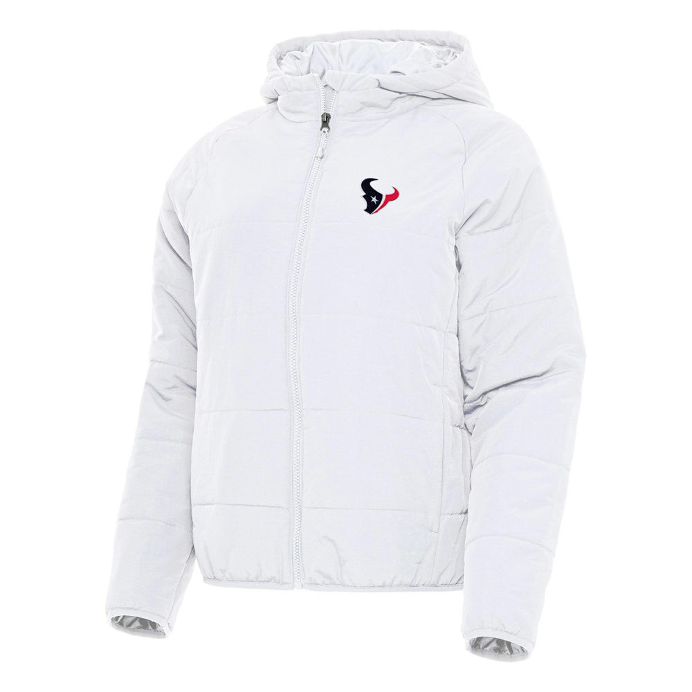 Houston Texans Antigua Women's Universe Full-Zip Hoodie Jacket White - NFL