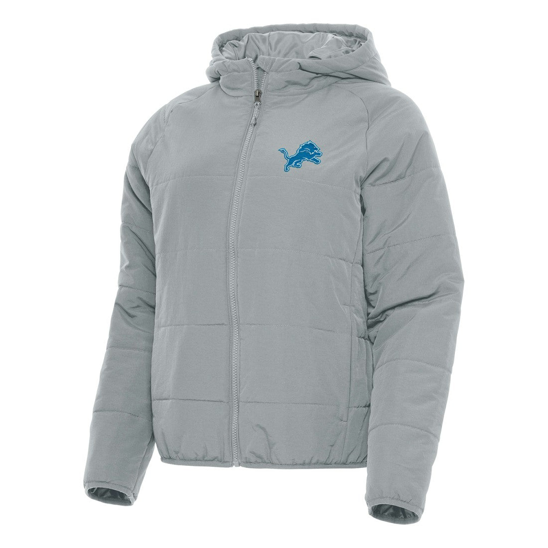 Detroit Lions Antigua Women's Universe Full-Zip Hoodie Jacket Gray - NFL
