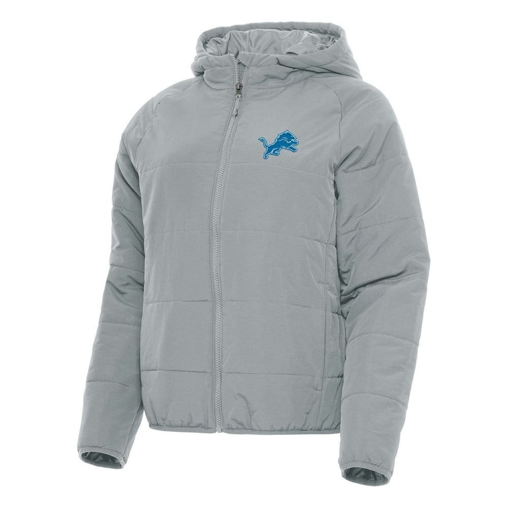 Detroit Lions Antigua Women's Universe Full-Zip Hoodie Jacket Gray - NFL