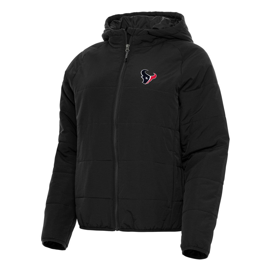 Houston Texans Antigua Women's Universe Full-Zip Hoodie Jacket Black - NFL