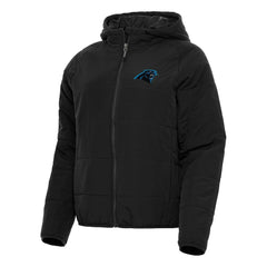 Carolina Panthers Antigua Women's Universe Full-Zip Hoodie Jacket Black - NFL