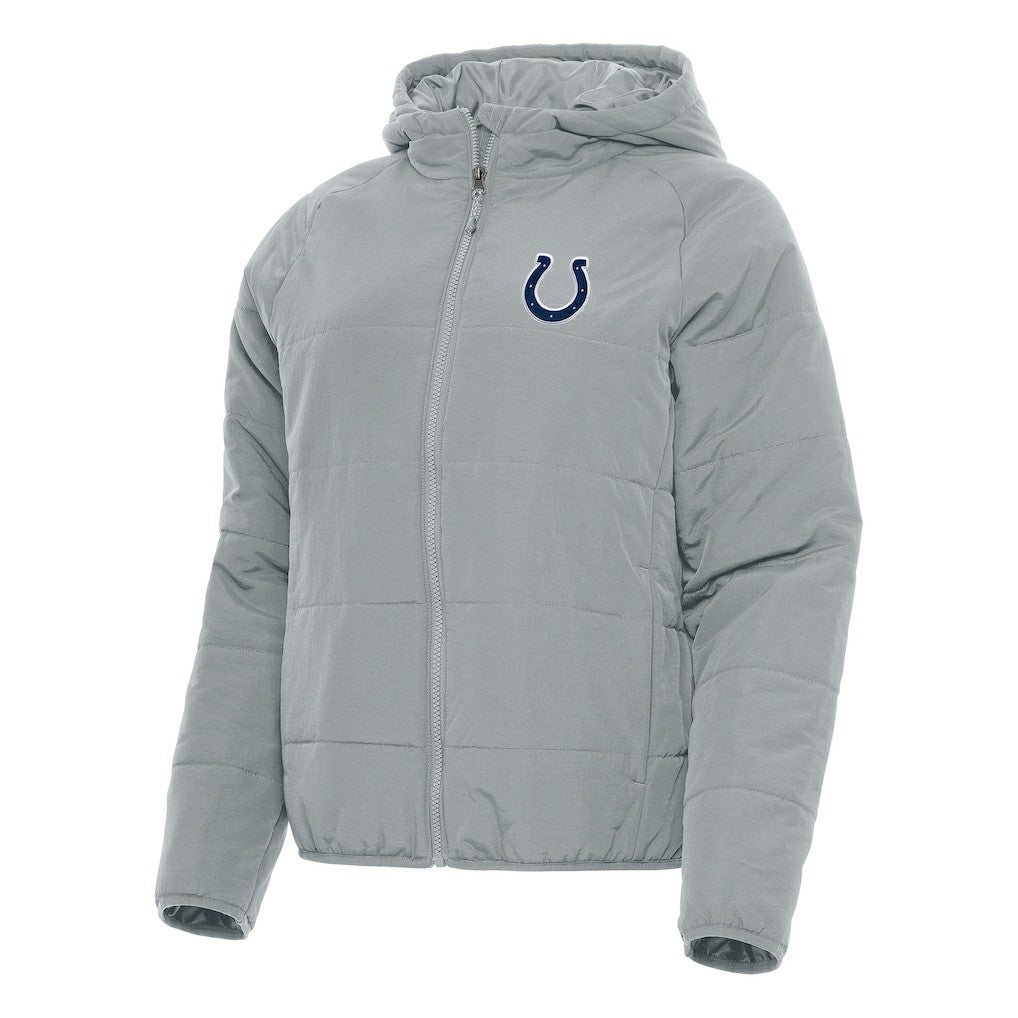 Indianapolis Colts Antigua Women's Universe Full-Zip Hoodie Jacket Gray - NFL