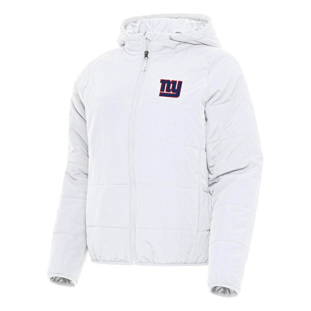 New York Giants Antigua Women's Universe Full-Zip Hoodie Jacket White - NFL