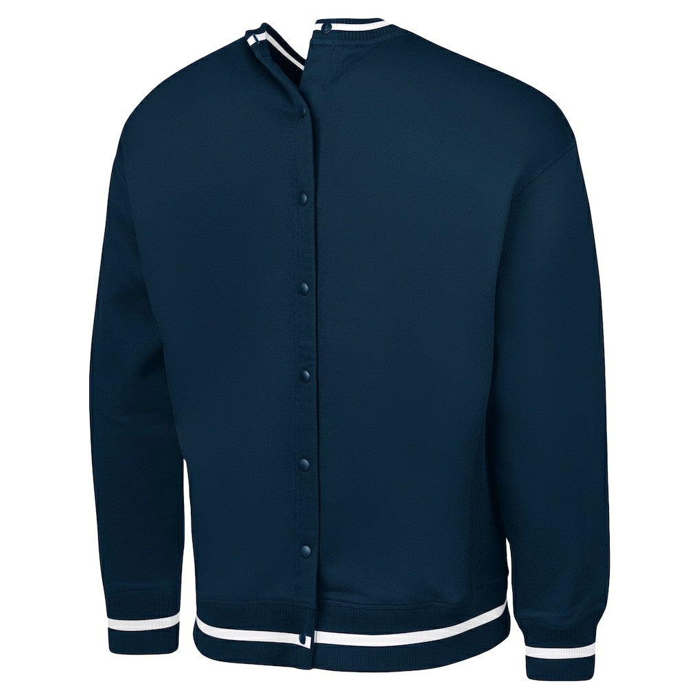 Dallas Cowboys G-III Sports by Carl Banks Adaptive Blocker Fleece Pullover Sweatshirt Navy - NFL