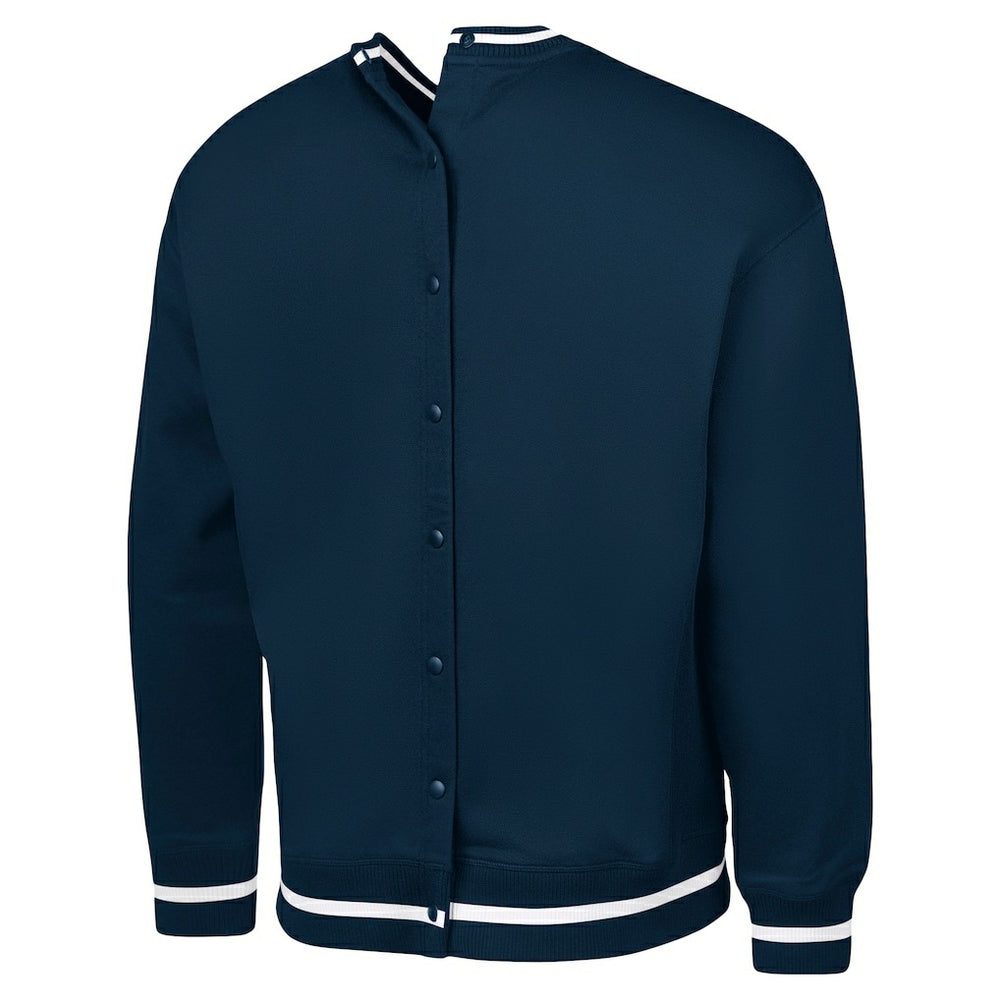 Dallas Cowboys G-III Sports by Carl Banks Adaptive Blocker Fleece Pullover Sweatshirt Navy - NFL