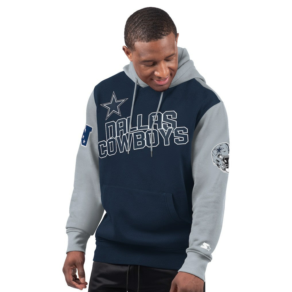 Dallas Cowboys G-III Sports by Carl Banks Extreme Pullover Hoodie Navy - NFL