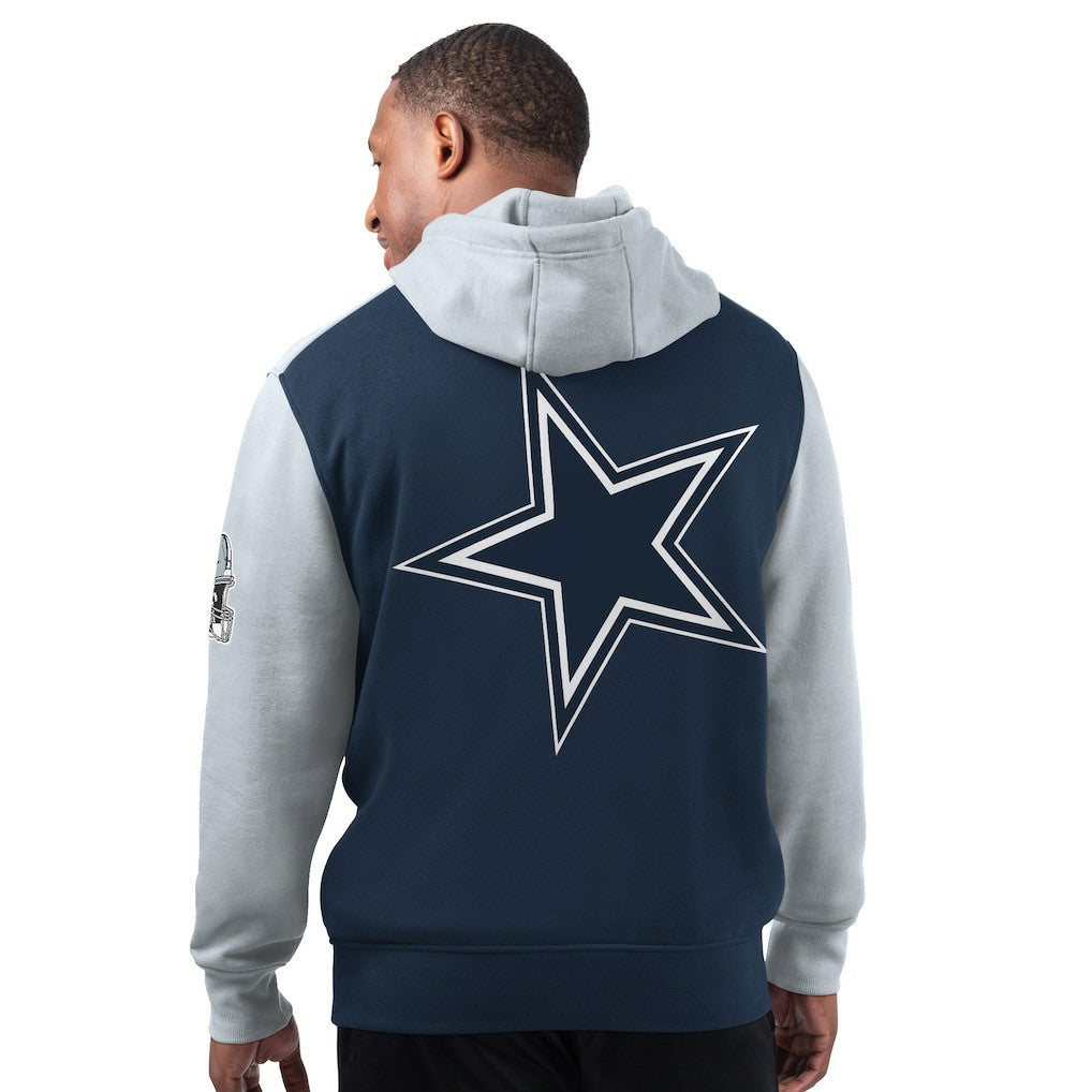 Dallas Cowboys G-III Sports by Carl Banks Extreme Pullover Hoodie Navy - NFL
