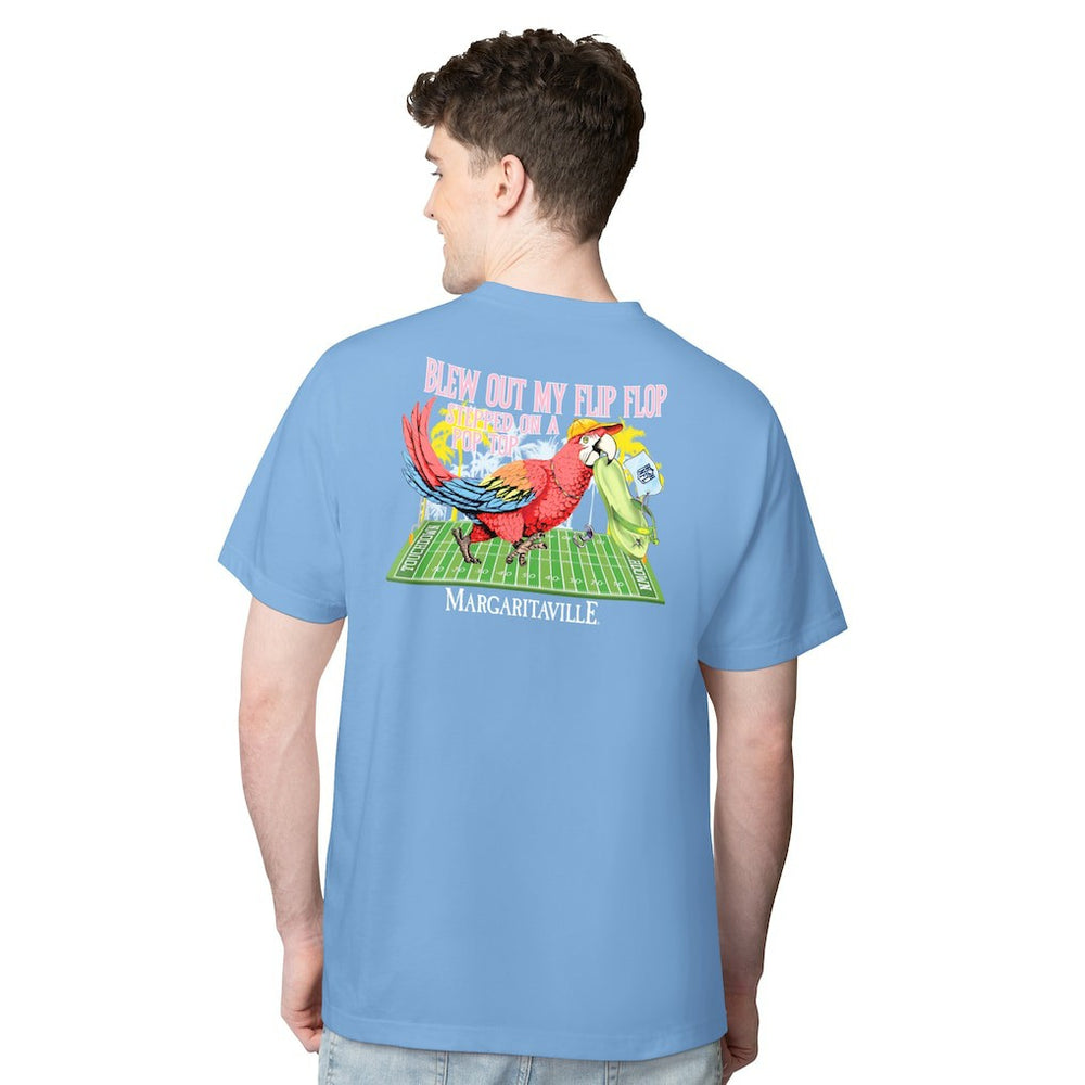 Dallas Cowboys Margaritaville Flip Flop T-Shirt Light Blue - NFL