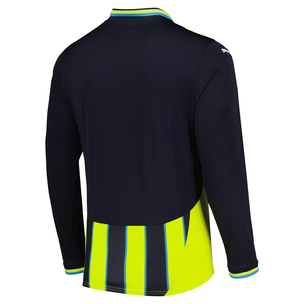 Puma Manchester City 2024/25 Away Replica Long Sleeve Jerseys - Navy