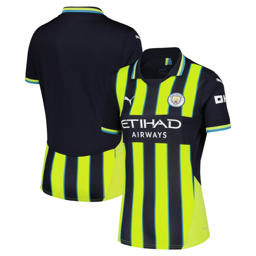 Puma Manchester City Women's 2024/25 Away Replica Jerseys - Navy