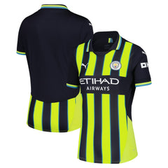 Puma Manchester City Women's 2024/25 Away Replica Jerseys - Navy
