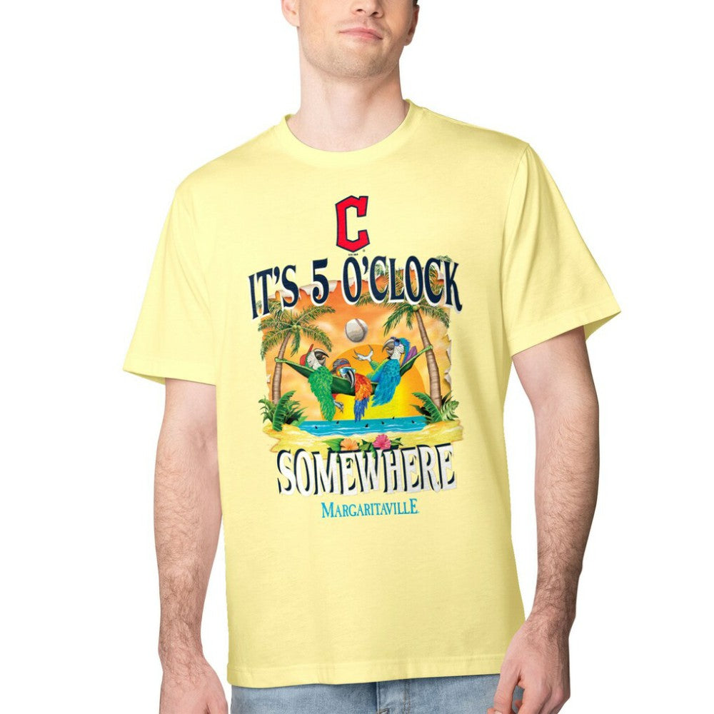 Cleveland Guardians Margaritaville Five O'Clock Graphic T-Shirt Online