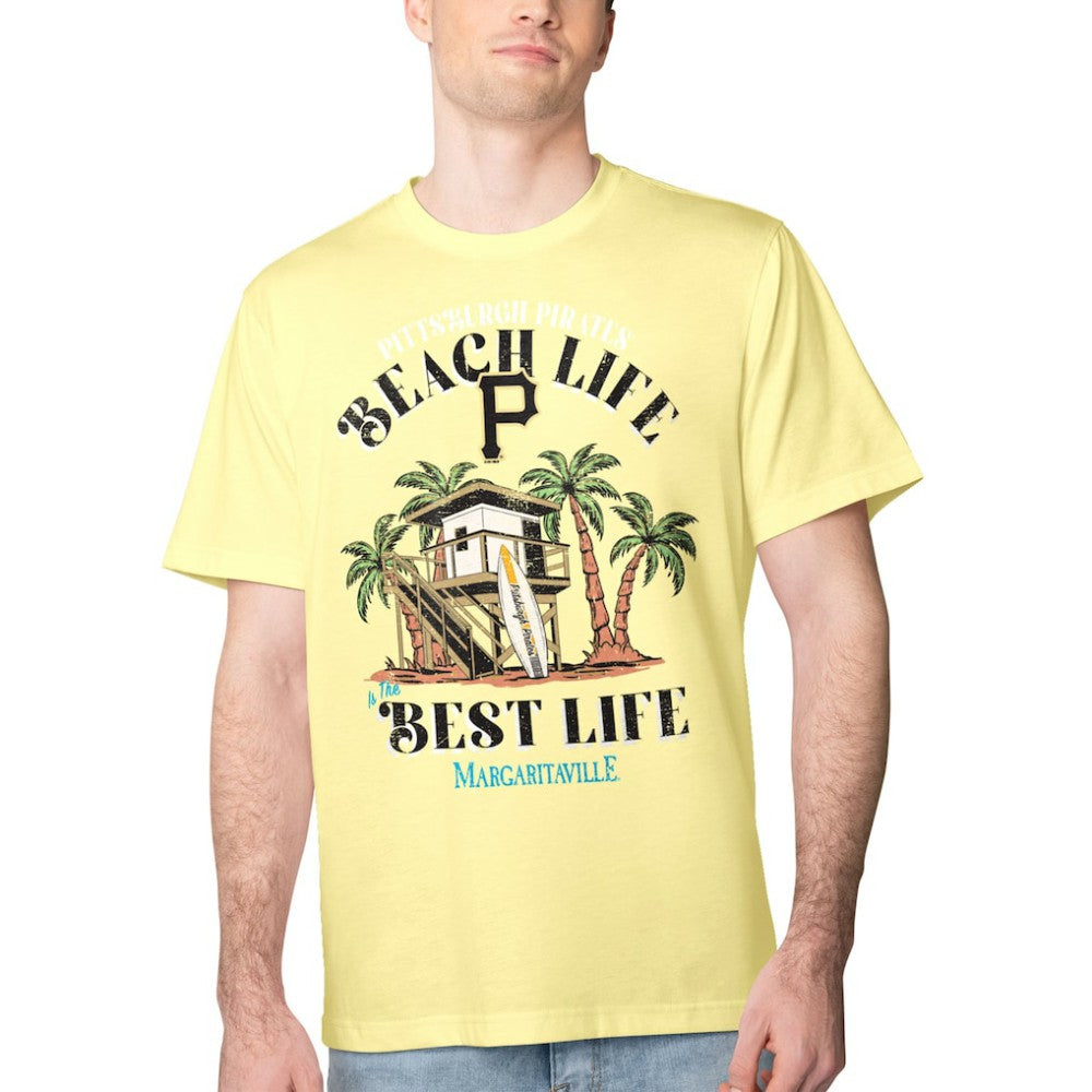 Pittsburgh Pirates Margaritaville Beach Hut Graphic T-Shirt Near Me