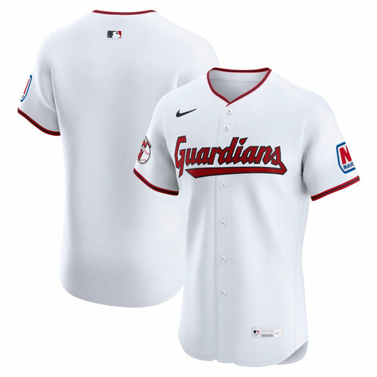Cleveland Guardians Nike Home  Elite Jersey - White | MLB Jerseys