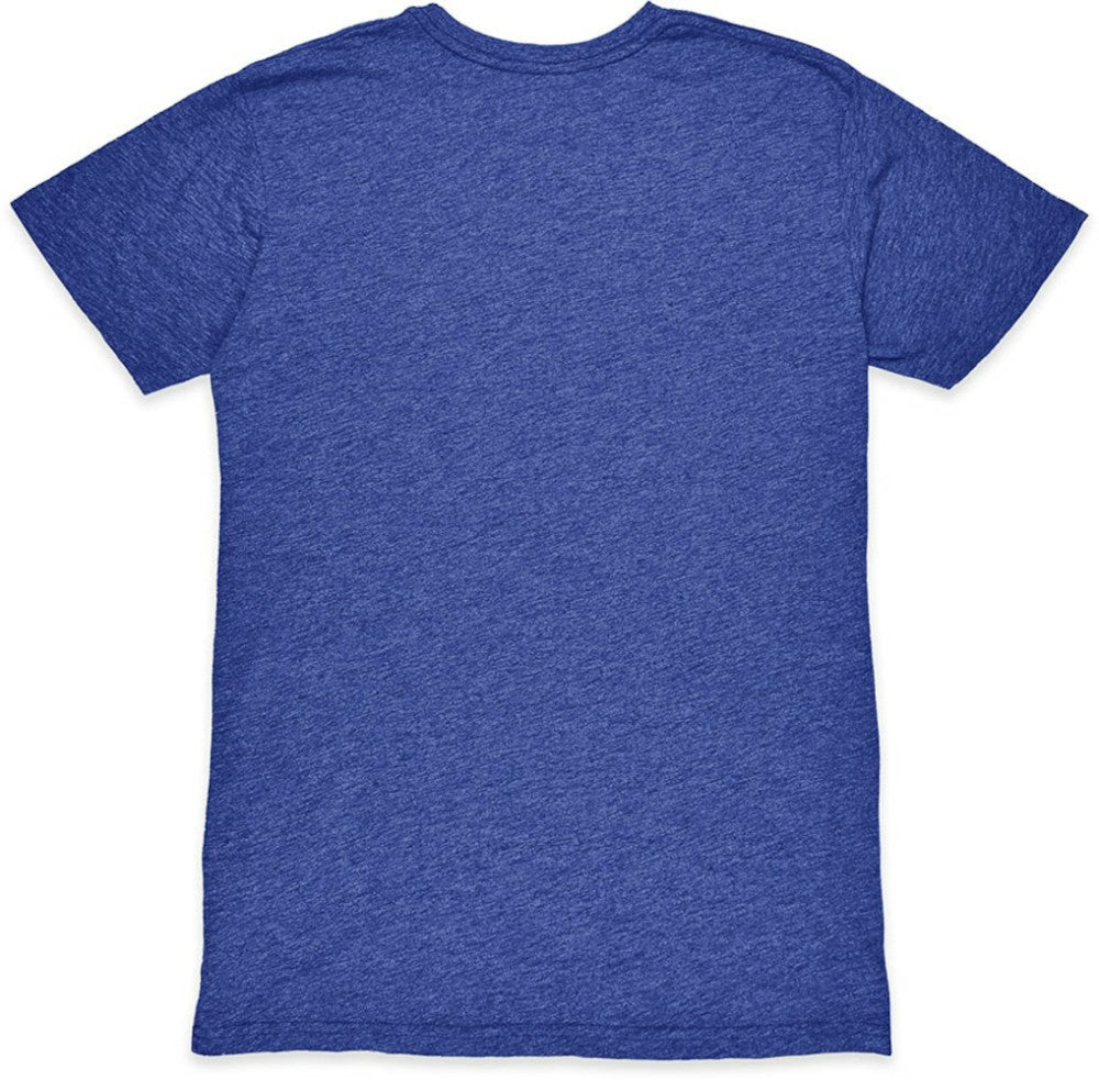 Chelsea 1863FC Mono Badge Vintage Tri-Blend T-Shirts - Heather Blue
