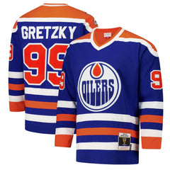 Wayne Gretzky Edmonton Oilers - 1979-80 Power Play Jersey Royal