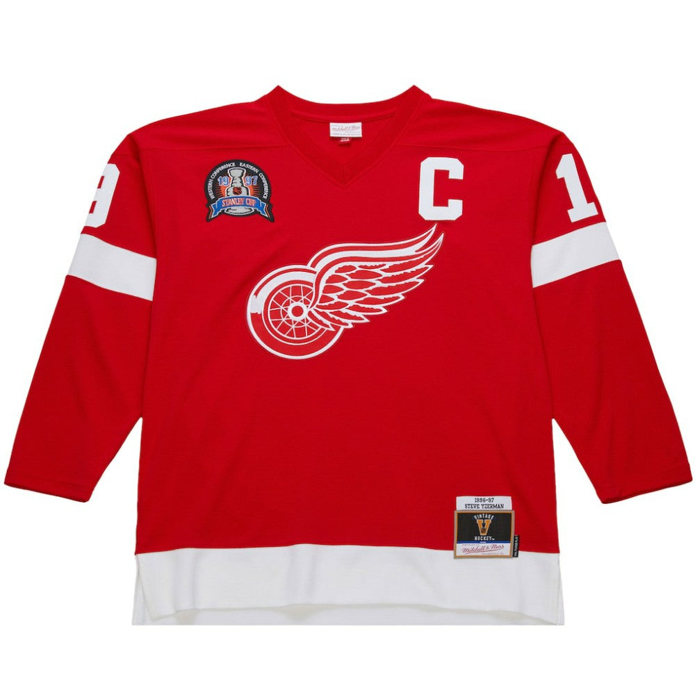 Steve Yzerman Detroit Red Wings 1996-97 Power Play Jersey - Scarlet | NHL Jerseys