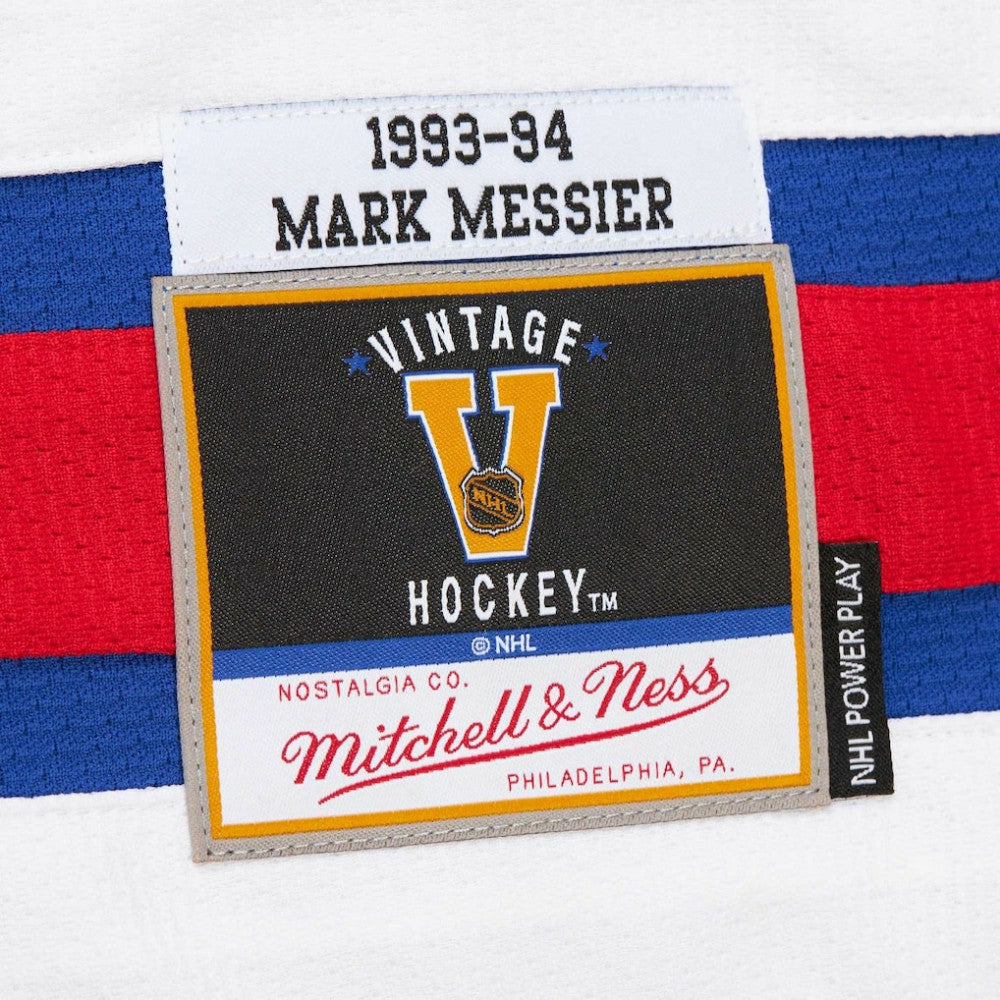 Mark Messier New York Rangers 1993-94 Power Play Jersey Royal
