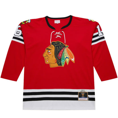 Bobby Hull Chicago Blackhawks 1960-61 Power Play Jersey - Scarlet | NHL Jerseys