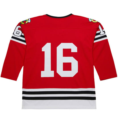 Bobby Hull Chicago Blackhawks 1960-61 Power Play Jersey - Scarlet | NHL Jerseys