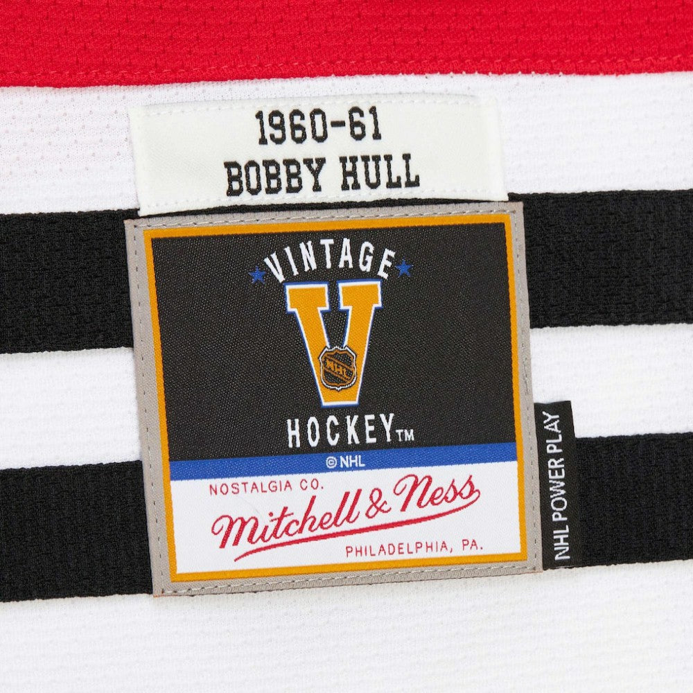 Bobby Hull Chicago Blackhawks 1960-61 Power Play Jersey - Scarlet | NHL Jerseys