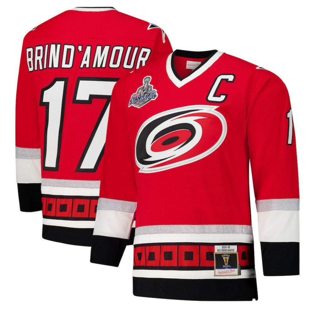 Rod Brind'Amour Carolina Hurricanes - 2005-06 Power Play Jersey Red