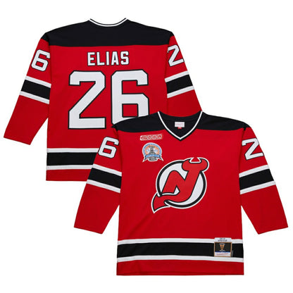 Patrik Elias New Jersey Devils 1999-00 Power Play Jersey - Red | NHL Jerseys