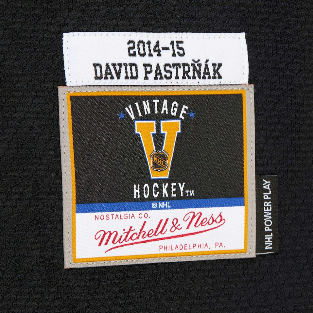 David Pastrnak Boston Bruins 2014-15 Power Play Jersey - Black | NHL Jerseys