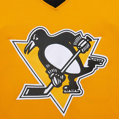 Mario Lemieux Pittsburgh Penguins 1984-85 Power Play Jersey - Gold | NHL Jerseys
