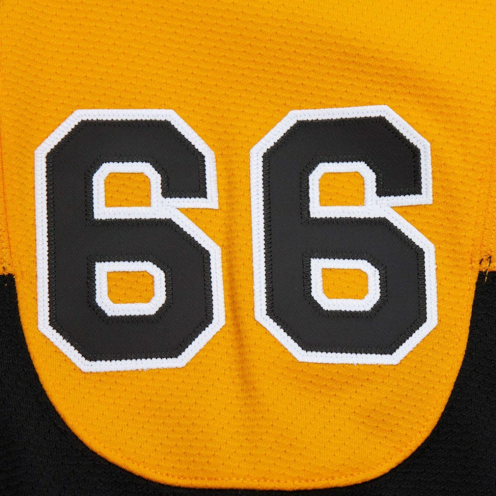 Mario Lemieux Pittsburgh Penguins 1984-85 Power Play Jersey - Gold | NHL Jerseys