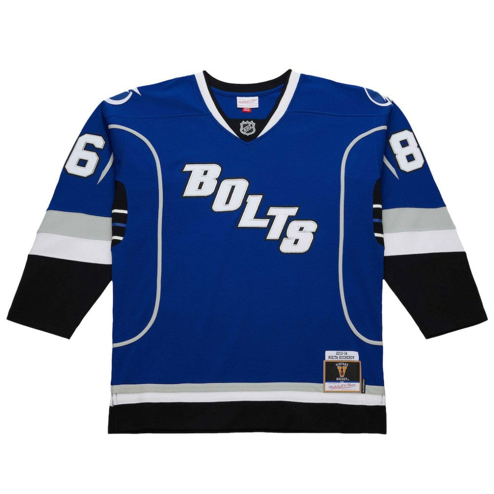 Nikita Kucherov Tampa Bay Lightning 2013-14 Power Play Jersey - Blue | NHL Jerseys