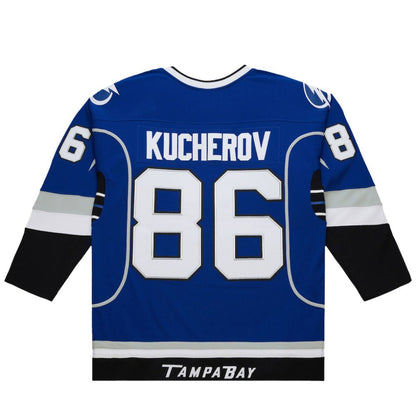 Nikita Kucherov Tampa Bay Lightning 2013-14 Power Play Jersey - Blue | NHL Jerseys
