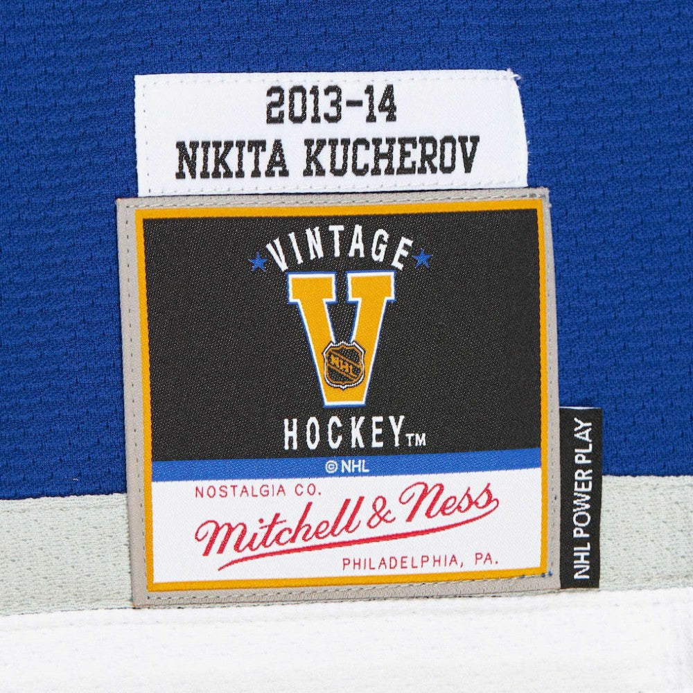Nikita Kucherov Tampa Bay Lightning 2013-14 Power Play Jersey - Blue | NHL Jerseys