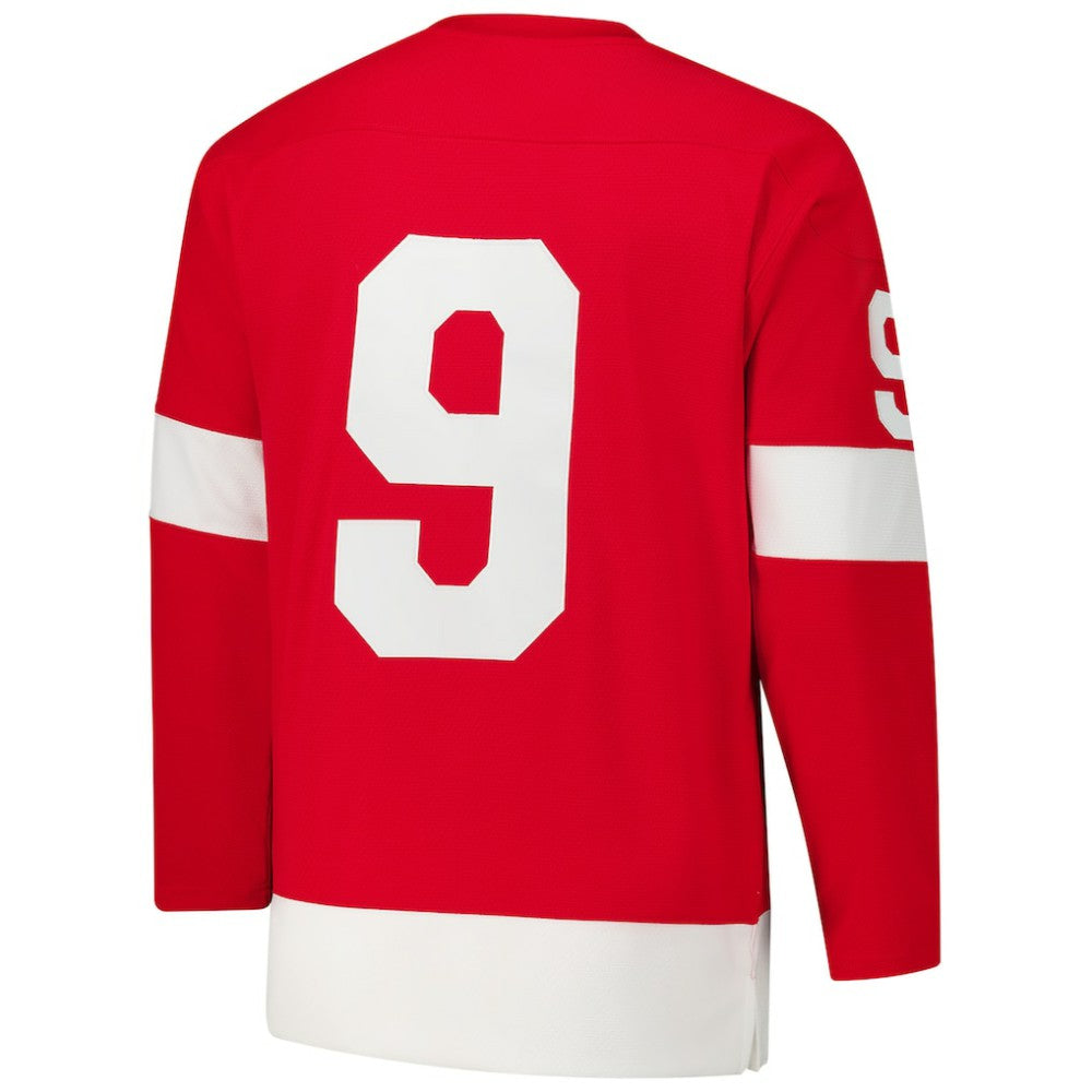 Gordie Howe Detroit Red Wings 1960-61 Power Play Jersey - Red | NHL Jerseys