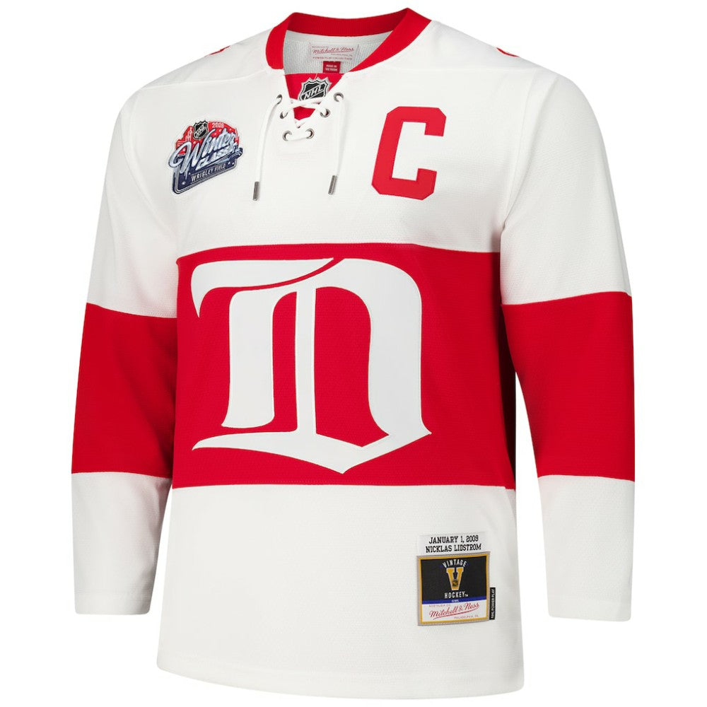 Nicklas Lidstrom Detroit Red Wings - 2008-09 Power Play Jersey White