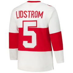 Nicklas Lidstrom Detroit Red Wings - 2008-09 Power Play Jersey White