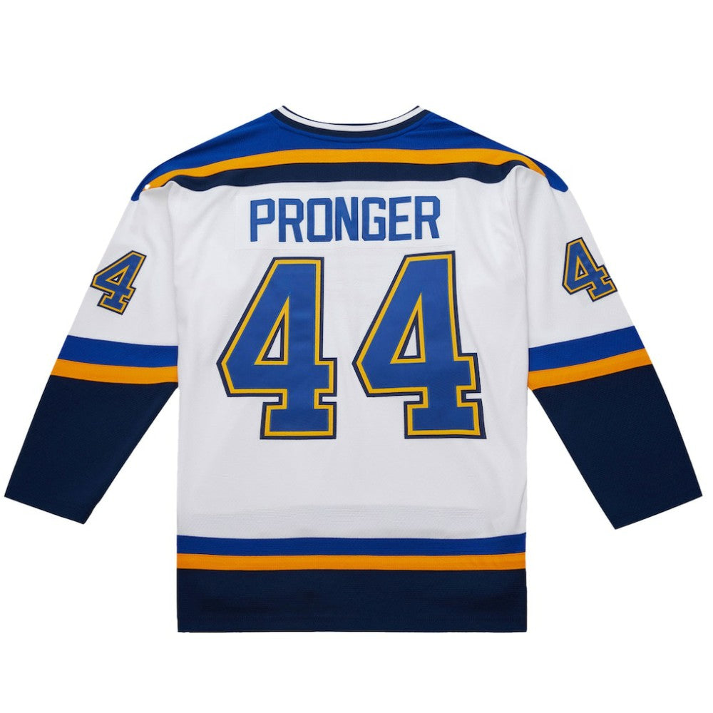 Chris Pronger St. Louis Blues - 1999-00 Power Play Jersey White
