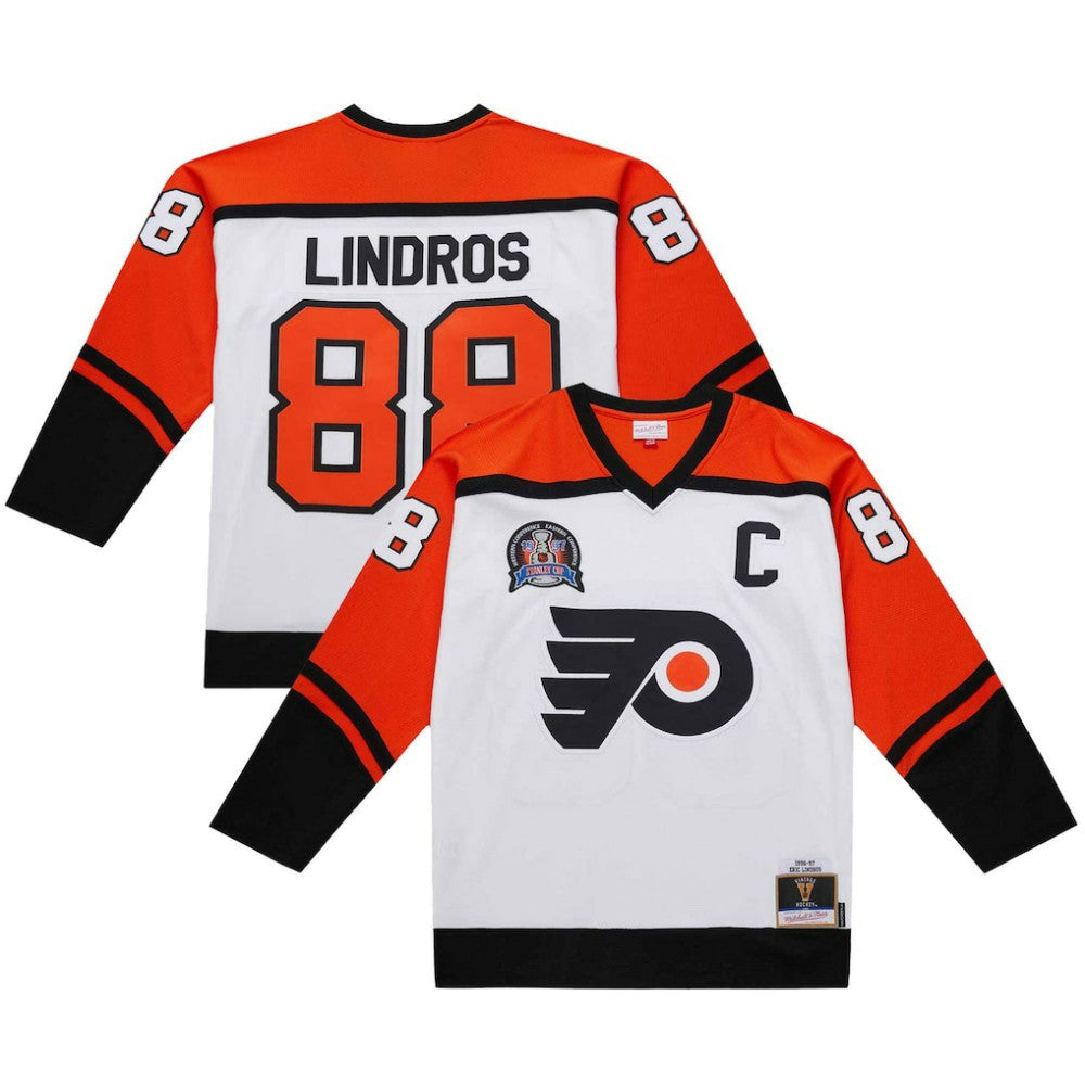 Eric Lindros Philadelphia Flyers - 1996-97 Power Play Jersey White