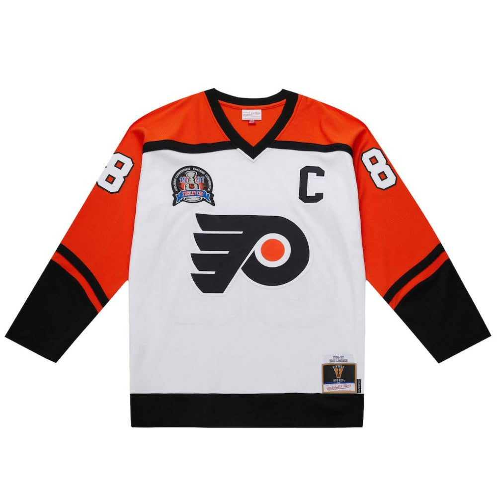Eric Lindros Philadelphia Flyers - 1996-97 Power Play Jersey White