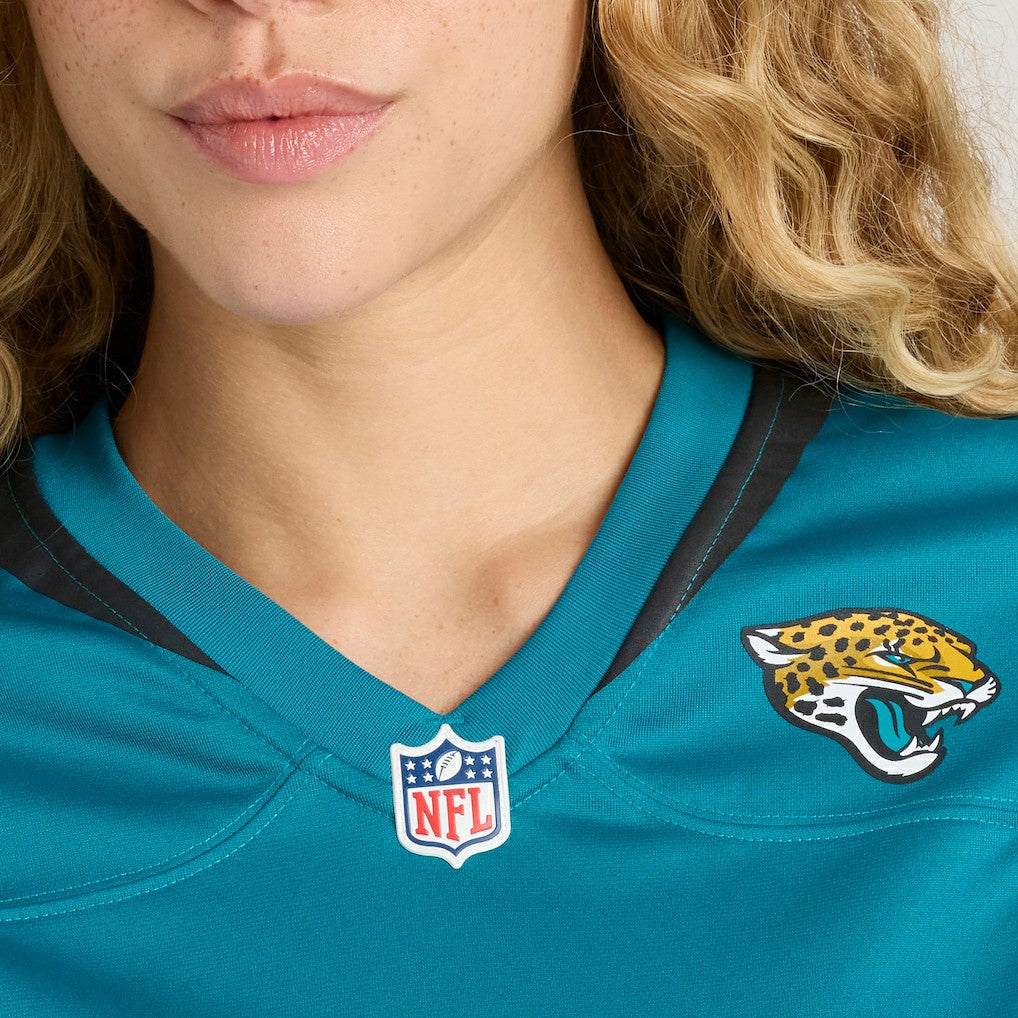Josh Hines-Allen Jacksonville Jaguars Women's Player Game Jersey - Teal | NFL Jerseys