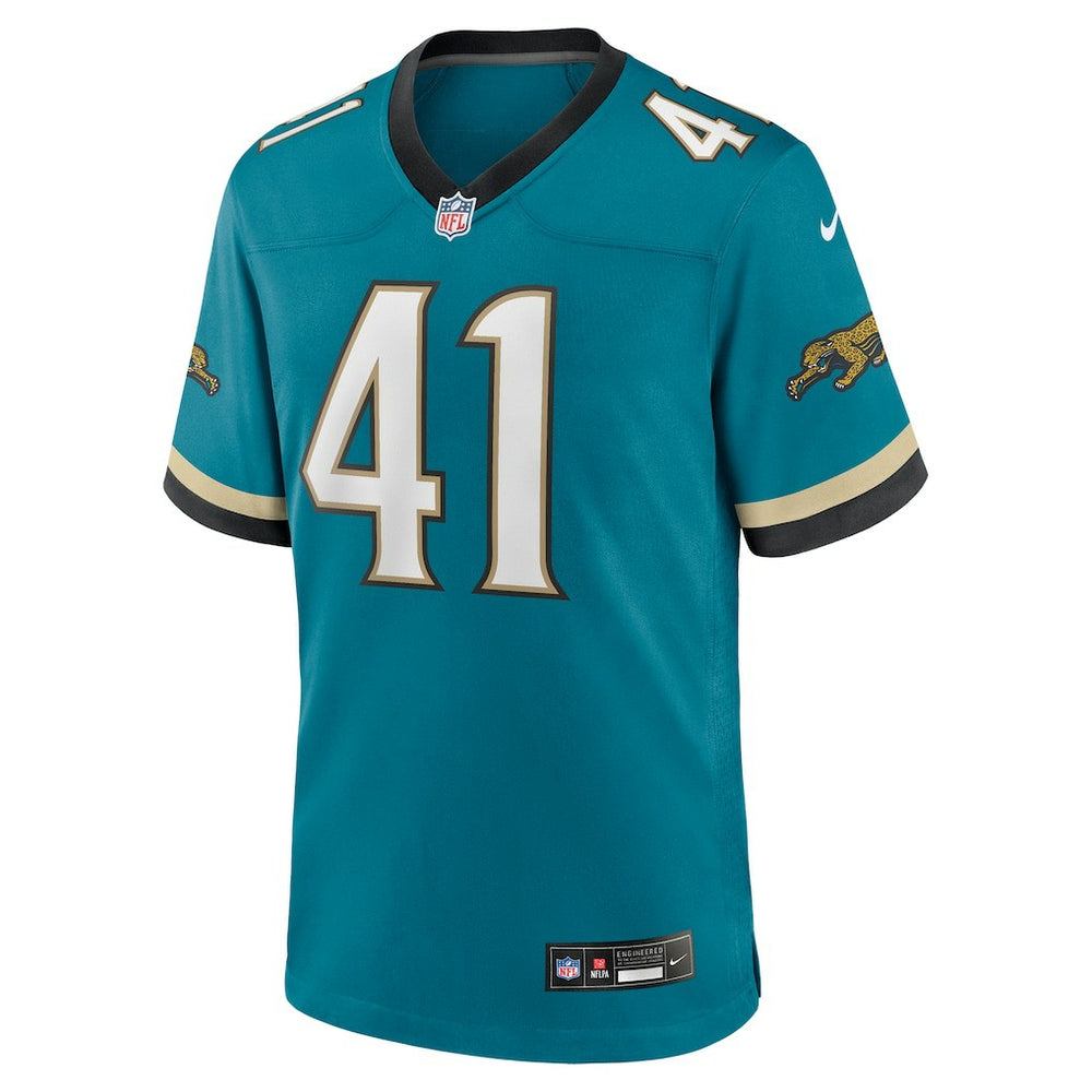 Josh Hines-Allen Jacksonville Jaguars Prowler Throwback Player Game Jersey Teal - Nike
