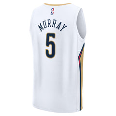 Fanatics - Dejounte Murray New Orleans Pelicans Fast Break Replica Player Jersey - Association Edition - White