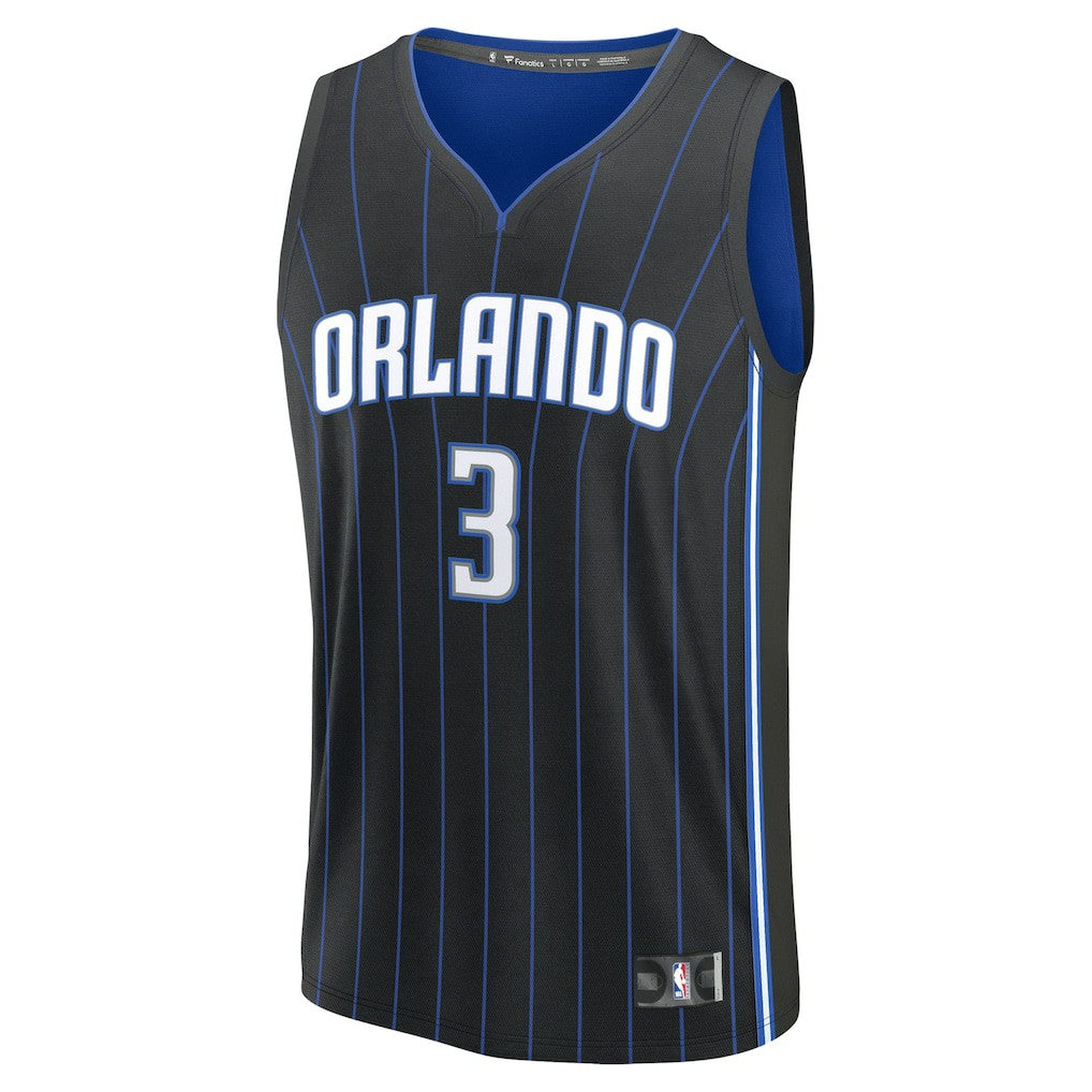 Kentavious Caldwell-Pope Orlando Magic Fast Break Replica Player Jersey - Icon Edition - Black | NBA Jerseys