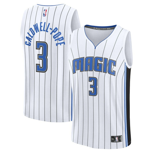 Kentavious Caldwell-Pope Orlando Magic Youth Fast Break Replica Player Jersey - Association Edition - White | NBA Jerseys
