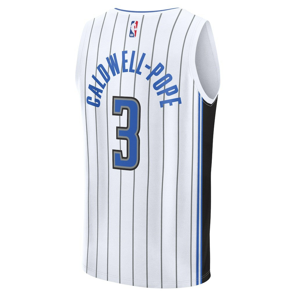 Fanatics - Kentavious Caldwell-Pope Orlando Magic Youth Fast Break Replica Player Jersey - Association Edition - White