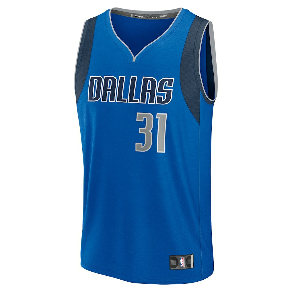 Klay Thompson Dallas Mavericks Fast Break Replica Player Jersey sale - Icon Editi- Blue | NBA Jerseys