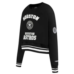 Houston Astros Pro Standard Women's Pearl Cropped Pullover Sweatshirt
 Near Me